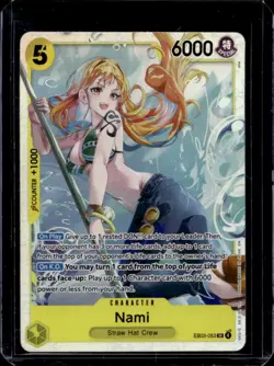 2026 One Piece Heroines Edition Nami Super Rare #EB03-053 - Image 1