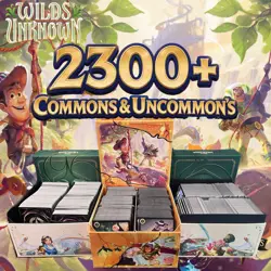 Disney Lorcana MEGA Lot | Wilds Unknown | 2300+ Common & Uncommon - Set Building - Image 1