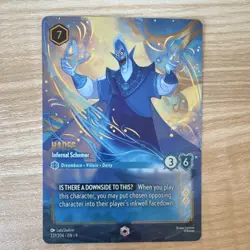 Disney Lorcana Hades Infernal Schemer 237/204 Foil EN Hercules - Image 1