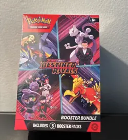 Pokemon TCG Scarlet & Violet Destined Rivals Booster Bundle, New Sealed - Image 1