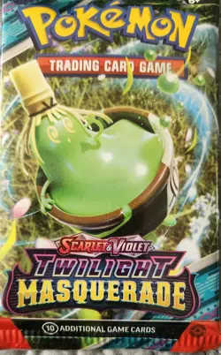 Pokemon Twilight Masquerade (1) Booster Pack - 10 Cards / Pack - SEALED - Image 1