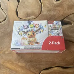 Pokemon Prismatic Evolutions ETB & Booster Bundle Costco 2-Pack - Image 1