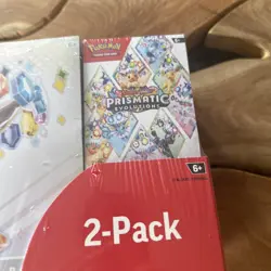Pokemon Prismatic Evolutions ETB & Booster Bundle Costco 2-Pack - Image 4