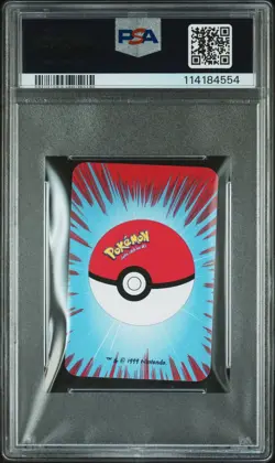1999 BICYCLE POKEMON MINI PLAYING CARDS RED DECK 4 OF SPADES GENGAR PSA 10 - Image 2