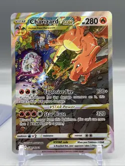Charizard VStar SWSH 262 - Black Star Promo - Holo - Pokemon TCG Card, NM - Image 1