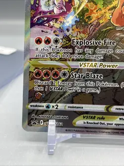 Charizard VStar SWSH 262 - Black Star Promo - Holo - Pokemon TCG Card, NM - Image 5