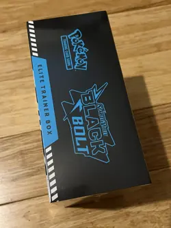 Pokemon TCG Cards Scarlet Violet BLACK BOLT ETB Elite Trainer Box - Image 2
