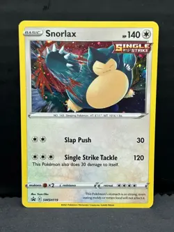 Snorlax SWSH119 SWSH: Sword & Shield Promo Cards Holo - Image 1