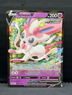 Sylveon V SWSH202 SWSH: Sword & Shield Promo Cards Holo - Image 1