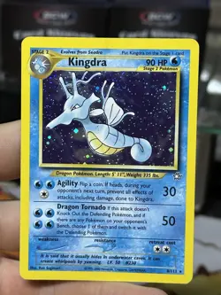 Kingdra 8/111 Jumpluff 7/111 Neo Genesis 2000 Holo Vintage Pokemon Card Lot WOTC - Image 3