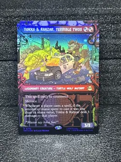 Tokka & Rahzar, Terrible Twos (Showcase) Teenage Mutant Ninja Turtles Foil - Image 1