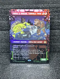 Tokka & Rahzar, Terrible Twos (Showcase) Teenage Mutant Ninja Turtles Foil - Image 2