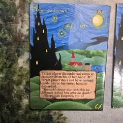 Hand Painted Mtg Magic The Gathering Alters 2x Hymn To Tourach - Image 5