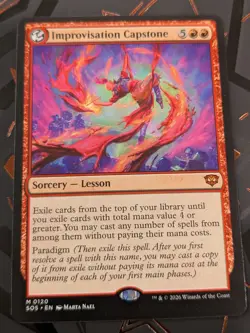 🔥Improvisation Capstone - Mythic 0120 MTG Secrets of Strixhaven - Image 1