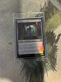 MTG Shredder's Armor (Foil) - Teenage Mutant Ninja Turtles (TMT) #75 MTG - Image 3