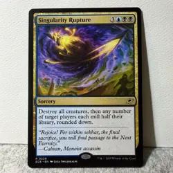 SINGULARITY RUPTURE EDGE OF ETERNITIES MTG 228 RARE LP - Image 1