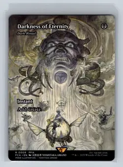 Darkness of Eternity - Dark Ritual (Showcase) 8 FINAL FANTASY MTG NM - Image 1