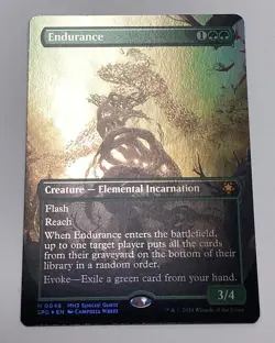 Endurance Borderless Foil - SPG 0048 - NM - MTG Magic - Image 1