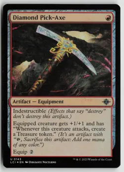 Diamond Pick-Axe LP Foil 143 The Lost Caverns of Ixalan MTG - Image 1