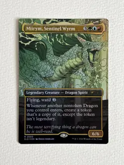 MTG Miirym, Sentinel Wyrm (#R2500) Secret Lair Drop - Borderless / Foil - Image 2