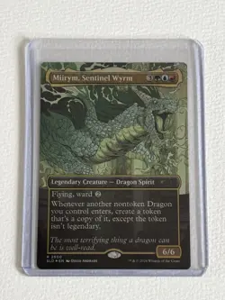 MTG Miirym, Sentinel Wyrm (#R2500) Secret Lair Drop - Borderless / Foil - Image 3