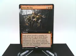 Over the Top 340 Extended Art The Brothers War BRO MTG Magic - Image 1