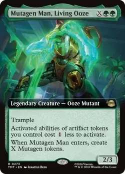 Mutagen Man, Living Ooze (Extended Art) TMNT Regular NM R 0273 - Image 1
