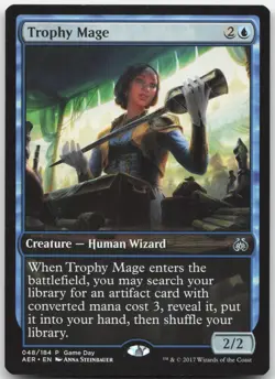 Trophy Mage - Game Day Championship Promo - Magic: The Gathering - Image 1