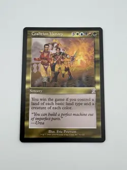 Coalition Victory (NM) Invasion #241 Magic The Gathering MTG Game Changer - Image 1