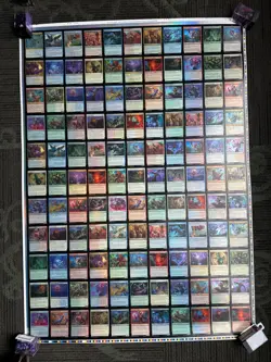 MTG FOIL Lorwyn Ecliised ECL Play Booster UNCUT Sheet Uncommons - Image 1