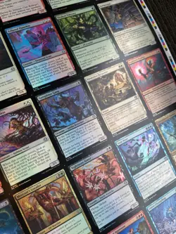 MTG FOIL Lorwyn Ecliised ECL Play Booster UNCUT Sheet Uncommons - Image 4