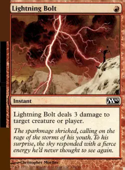Magic 2010 (M10) #146 Lightning Bolt - Image 1