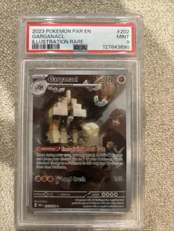 Pokemon TCG - Garganacl 202/182 Sv04: Paradox Rift Holo PSA 9 - Image 1
