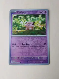 Clefairy 081/197 C Pokemon Obsidian Flame Yuka Morii Reverse Holo - NM - Image 1