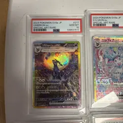 PSA 10 Terastal Festival Eevee Evolution SAR Complete 10 Set Pokemon Japanese - Image 2