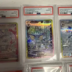 PSA 10 Terastal Festival Eevee Evolution SAR Complete 10 Set Pokemon Japanese - Image 4