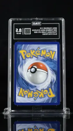 Mega Charizard x EX #023 Pokemon Black Star Promo TAG 8.5 NM - Image 2