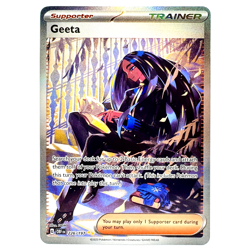 2023 Pokemon TCG Obsidian Flames 226/197 Special Illustration Rare Holo - Geeta - Image 1