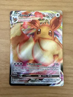 Pokemon Eevee VMAX SWSH087 Shining Fates Promo Near Mint NM - Image 1