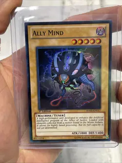 Yu-Gi-Oh! Ally Mind - HA02-EN017 Foil Holo Super Rare 1st Edition NM Vintage - Image 1