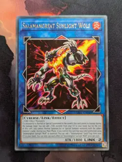 ( SALAMANGREAT SUNLIGHT WOLF ) - Rare - SAST-EN048 - UNL - NM - Yu-Gi-Oh - Image 1