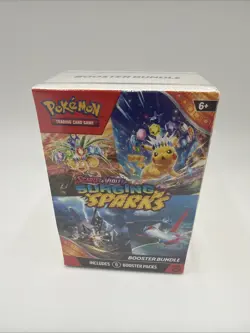 Pokemon Scarlet & Violet Surging Sparks Booster Bundle Box English 2024 Pikachu - Image 1
