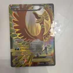 Ho-Oh EX Full Art Ultra Rare Holo 180 HP Breakpoint 121/122 Pokemon TCG - Image 1