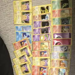 Pokemon TCG evolutions Set Nintendo Card Lot 32 Cards Pikachu Charmander - Image 1