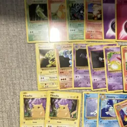 Pokemon TCG evolutions Set Nintendo Card Lot 32 Cards Pikachu Charmander - Image 2