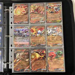 Huge Binder Collection Lot of 180+ Pokemon Card Mixed EX SV Full Art Giratina - Image 3