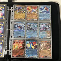 Huge Binder Collection Lot of 180+ Pokemon Card Mixed EX SV Full Art Giratina - Image 5