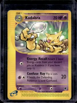 2002 Pokemon Expedition Kadabra #84/165 - Image 1