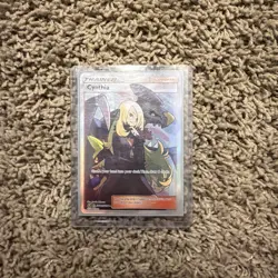 Cynthia Full Art Pokemon TCG Supporter Trainer Card Hidden Fates SV82/SV94 - Image 1