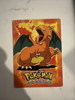 Charizard E6 of 12 Topps Pokemon TV Animation Series - Image 1